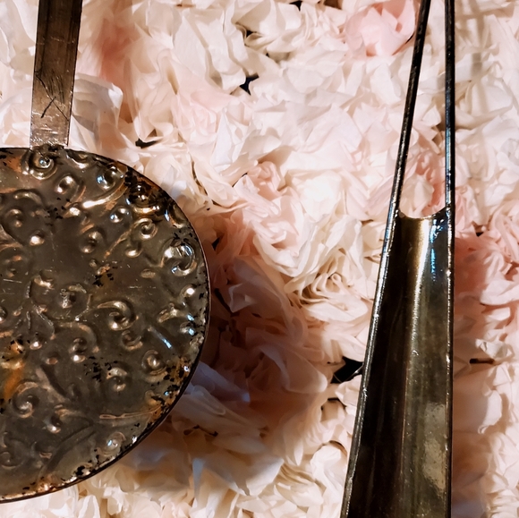 Huge 5 PC Metal RUSTIC Art kitchen LADEL SET - Picture 7 of 9